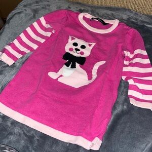 Baby dress with cat